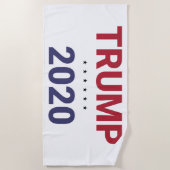 Trump 2020 (US-Wahl) Strandtuch (Vorderseite)