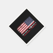 Trump 2020 USA Flag Mein Präsident Gift Serviette (Ecke)