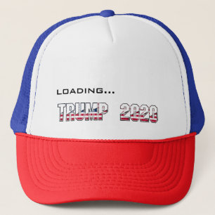 Trump 2020 USA - Wahltypografie Truckerkappe