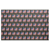 Trump 2020 Vintag Flag Trump Pence Pattern Stoff (Fat Quarter (45,7 x 55,9 cm))
