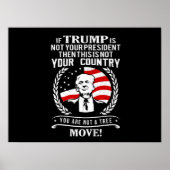 Trump 2020 - Witziges Zitat Poster (Vorne)