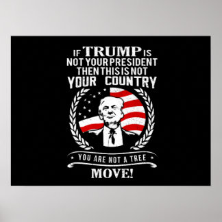 Trump 2020 - Witziges Zitat Poster