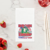 Trump 2020 zieht den Sumpf ab Serviette (Beispiel)