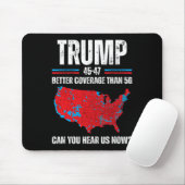 Trump 2024 45 47 - Bessere Abdeckung als 5g Mousepad (Mit Mouse)