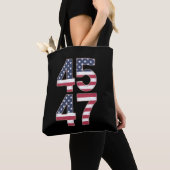 Trump 2024 45 47 Vintage Tasche (Von Nahem)