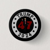 TRUMP 2024 47 BUTTON (Vorderseite)