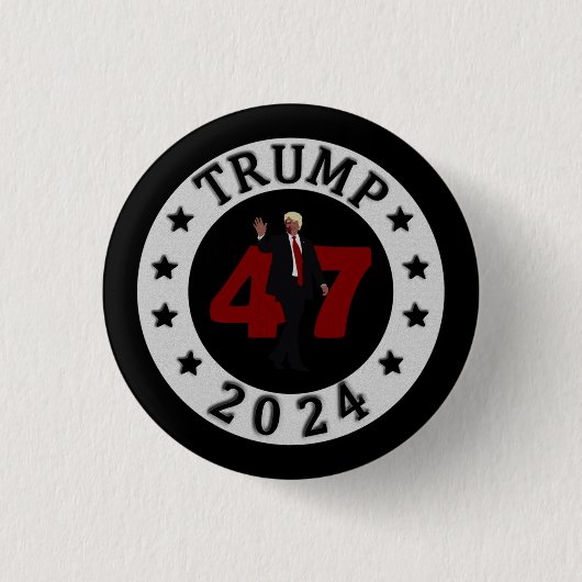 TRUMP 2024 47 BUTTON (Vorderseite)