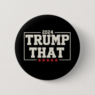 Trump 2024 47. US-Präsident Vintage Button