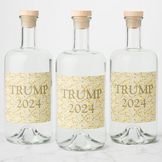 TRUMP 2024 ALKOHOLFLASCHENETIKETT (Flaschen)