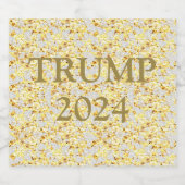 TRUMP 2024 ALKOHOLFLASCHENETIKETT (Einzelnes Label)