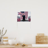 Trump 2024 America First Poster (Küche)