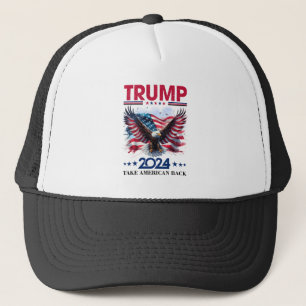 Trump 2024 American Eagle Truckerkappe