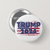 Trump 2024 Amerika Button (Vorne & Hinten)