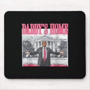 Trump 2024: Amerika Ck Daddys Zuhause Trump Pink Mousepad