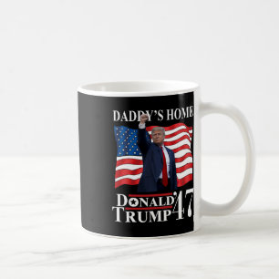 Trump 2024: Amerika Ck Daddys Zuhause Trump Vict Kaffeetasse