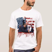 Trump 2024: Amerika wieder groß machen T-Shirt (Vorderseite)