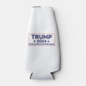 Trump 2024 - Amerika wieder stolz machen Flaschenkühler (Vorderseite)