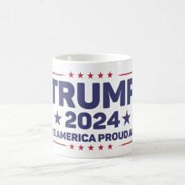 Trump 2024 - Amerika wieder stolz machen Kaffeetasse