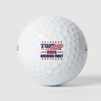 Trump 2024 Amerika zuerst Golfball