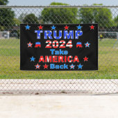 TRUMP 2024: AMERIKA zurück Banner (Insitu)