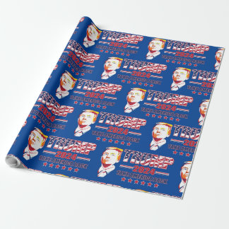 Trump 2024: Amerika zurück Geschenkpapier