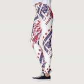 Trump 2024: Amerika zurück Leggings (Links)