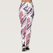 Trump 2024: Amerika zurück Leggings (Rückseite)