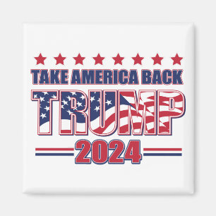 TRUMP-2024: Amerika zurück Magnet
