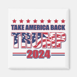 TRUMP-2024: Amerika zurück Magnet