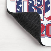 TRUMP-2024: Amerika zurück Mousepad (Ecke)