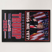 Trump 2024 - Amerika zurück Puzzle (Horizontal)
