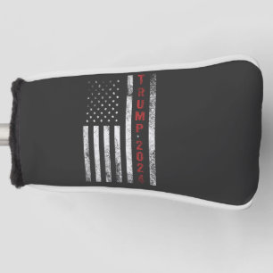 Trump 2024 Amerikanische Flagge beängstigend Vinta Golf Headcover