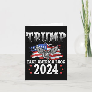 Trump 2024: Amerikas Fahne zurücknehmen Trump 2 Karte