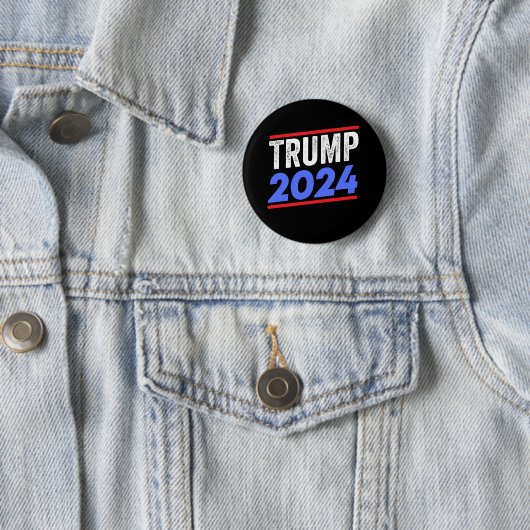TRUMP 2024 AMERIKAS FÜHRENDER Präsident Trump 2024 Button (Beispiel)
