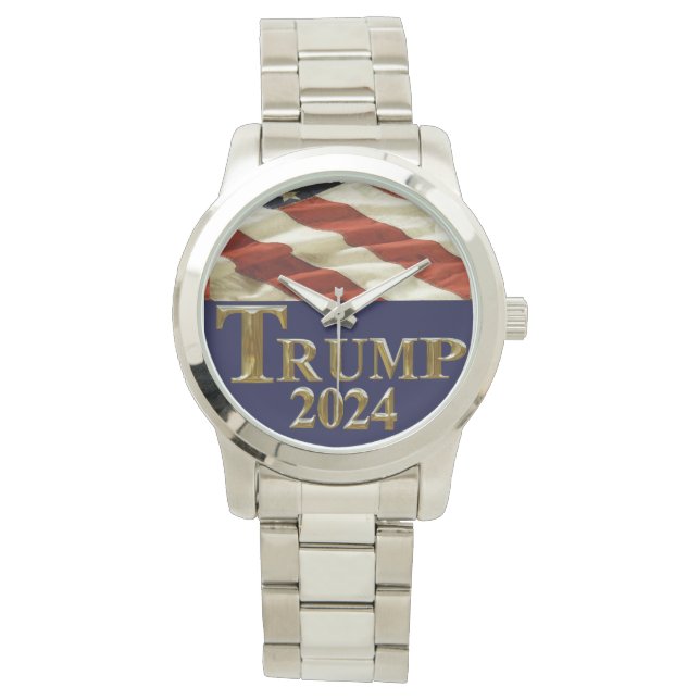 TRUMP 2024 ARMBANDUHR (Vorderseite)