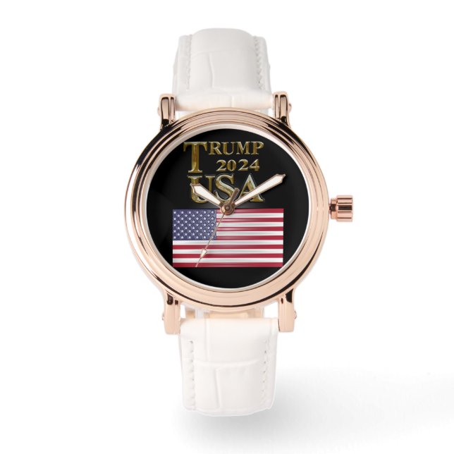 TRUMP 2024 ARMBANDUHR (Vorderseite)
