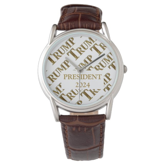 TRUMP 2024 ARMBANDUHR (Vorderseite)