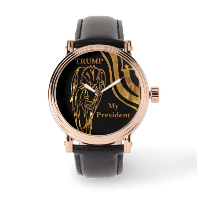 TRUMP 2024 ARMBANDUHR (Vorderseite)