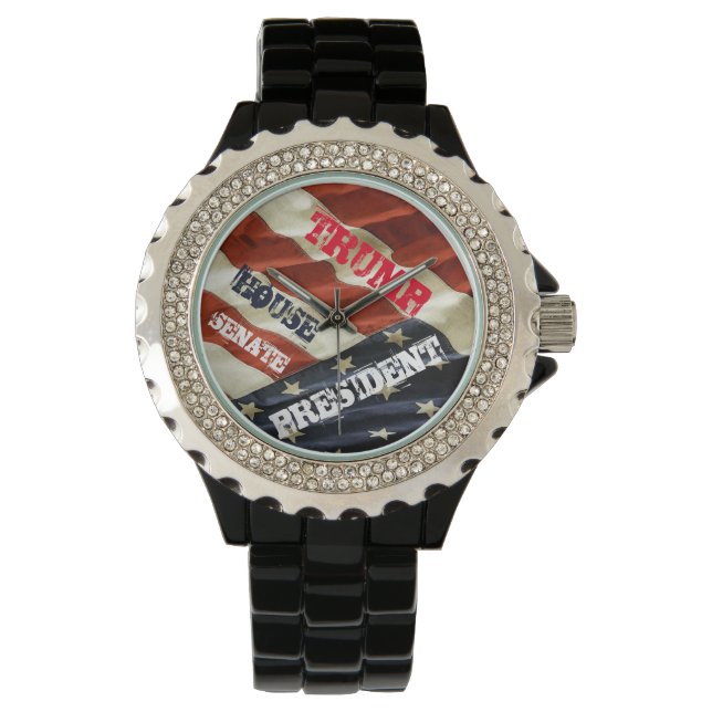 TRUMP 2024 ARMBANDUHR (Vorderseite)