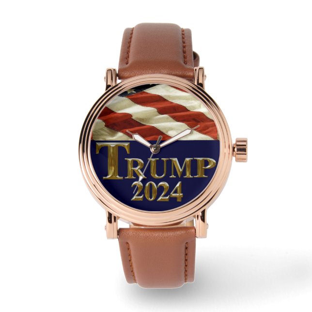TRUMP 2024 ARMBANDUHR (Vorderseite)