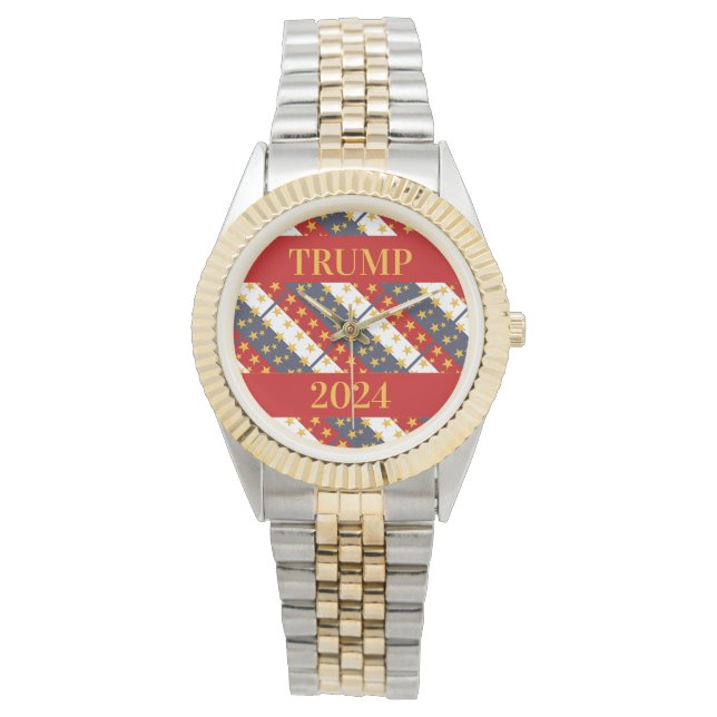 TRUMP 2024 ARMBANDUHR (Vorderseite)