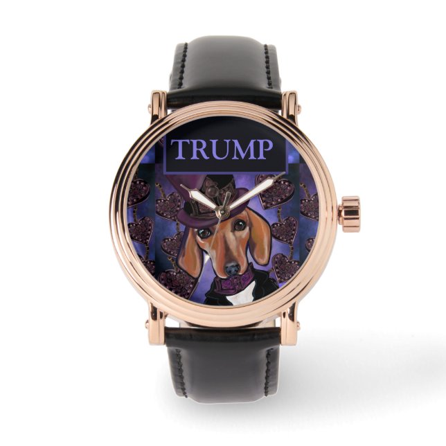 TRUMP 2024 ARMBANDUHR (Vorderseite)