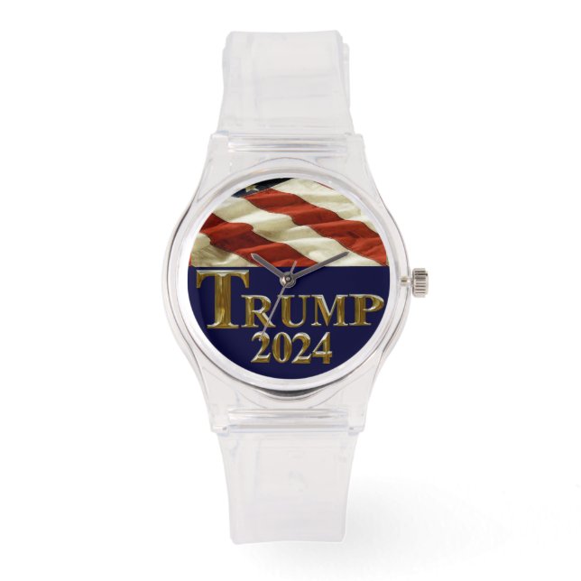 TRUMP 2024 ARMBANDUHR (Vorderseite)