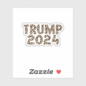 Trump 2024 aufkleber (Blatt)