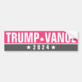 TRUMP 2024 AUTOAUFKLEBER (Vorne)