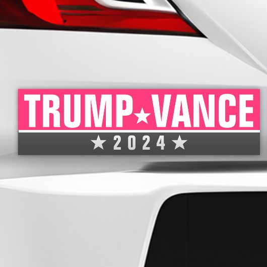 TRUMP 2024 AUTOAUFKLEBER