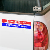 Trump 2024 autoaufkleber (Auf Lkw)