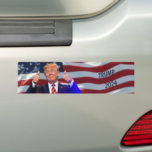 TRUMP 2024 AUTOAUFKLEBER (Auf Auto)