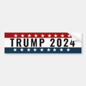 Trump 2024 autoaufkleber (Vorne)