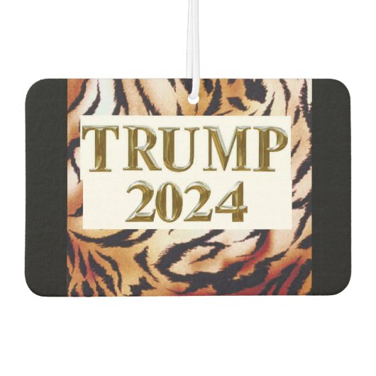 TRUMP 2024 AUTOLUFTERFRISCHER (Vorderseite)